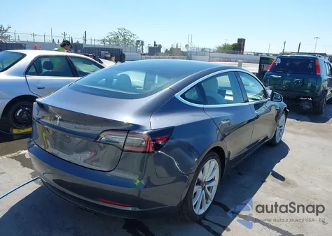2018 Tesla Model 3 Long Range/Mid Range from USA, damaged, VIN 5YJ3E1EA5JF169052